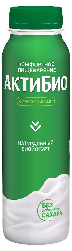 Йогурт Актибио питьевая 260г натур