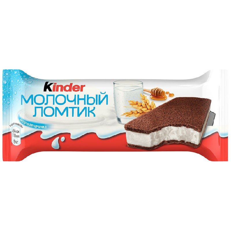 Пирожное Kinder Молочный ломтик 28г