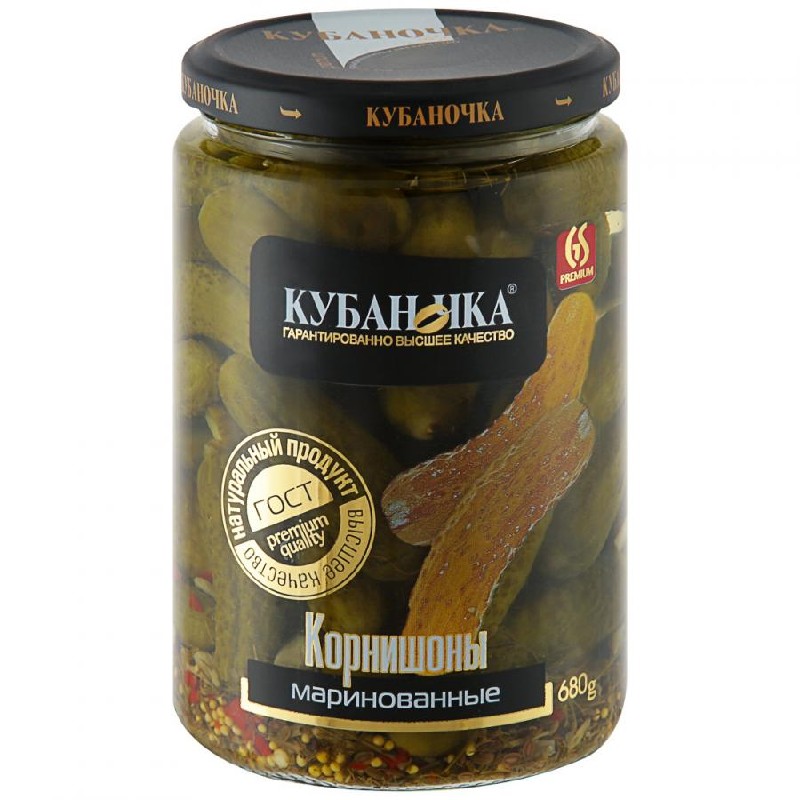 Куб Корнишоны с/б 680г