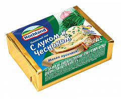 Плавл.сыр Hochland Лук с чесноком (блочки 50г)