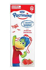 Коктейль Растишка 210г клубника ТБА