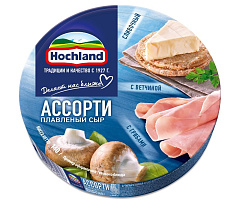 Плавл.сыр Hochland Ассорти синее140г (10)
