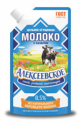 Молоко сгущенное Алексеевское 8,5% 270г дозатор