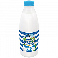 Молоко Простоквашино 2,5% 930мл паст бут