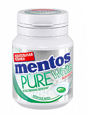 Жевательная резинка Mentos Pure white &quot;Нежная Мята&quot; 54г