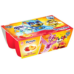 Творог детский Растишка Клубника и Абрикос 3.5% 6шт*45г