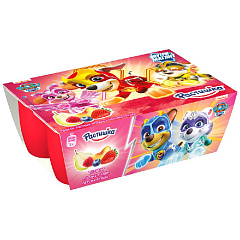 Творог детский Растишка Лесные ягоды и Персик-груша 3.5% 6шт*45г