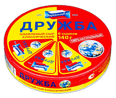 Сыр плавленный 140г Классический «Дружба»